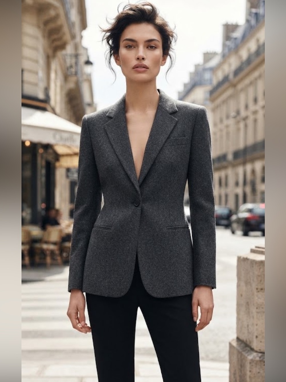 Vintage Jacobson’s Gray Wool Blazer Size 8P